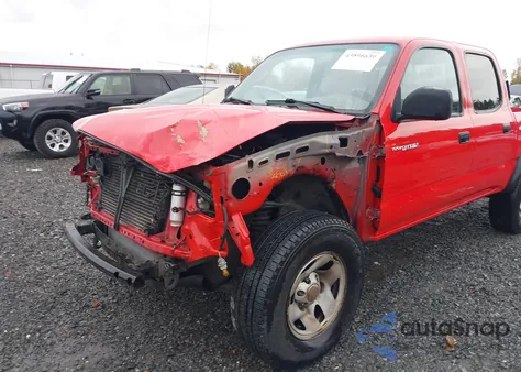 2001 Toyota Tacoma Base V6 from USA, damaged, VIN 5TEHN72N61Z769710